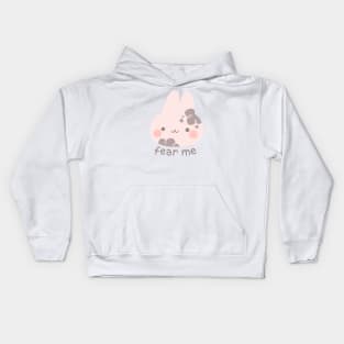 Fear Me Spotted Bunny Kids Hoodie